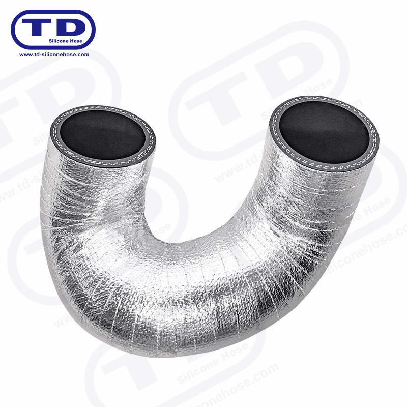 Hos silikon yang dibungkus aluminium