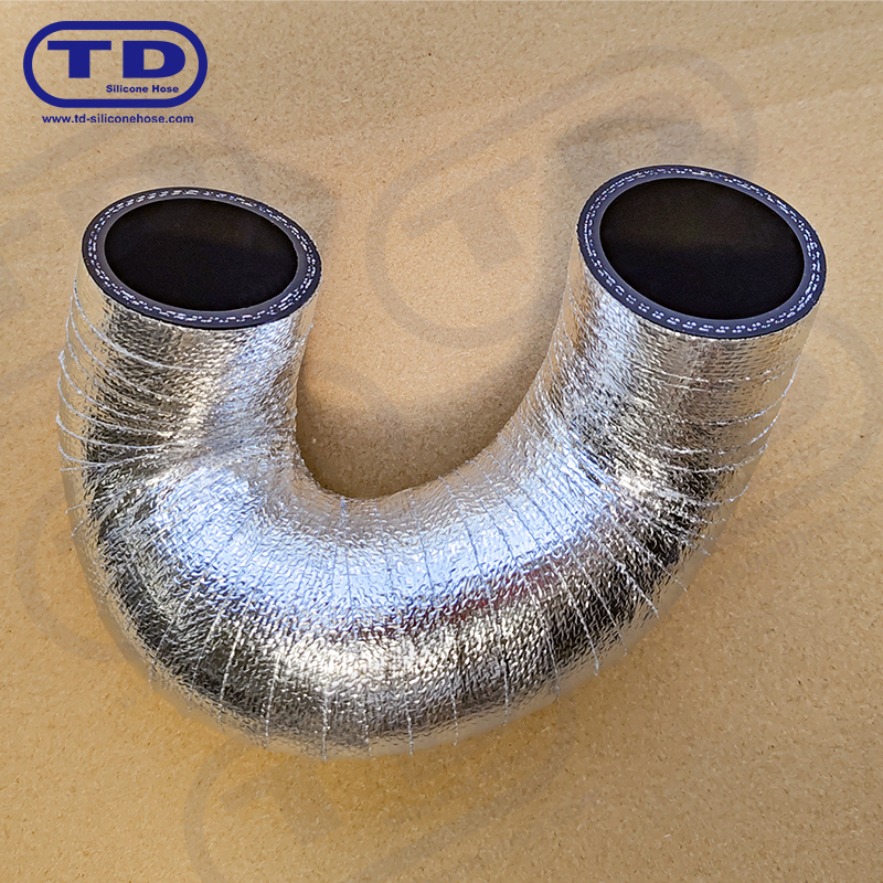 Hos silikon yang dibungkus aluminium