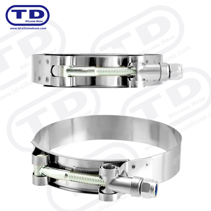Pengapit hos silikon t-bolt tugas berat