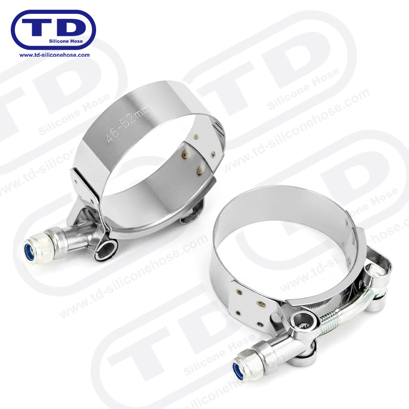 Pengapit hos silikon t-bolt tugas berat