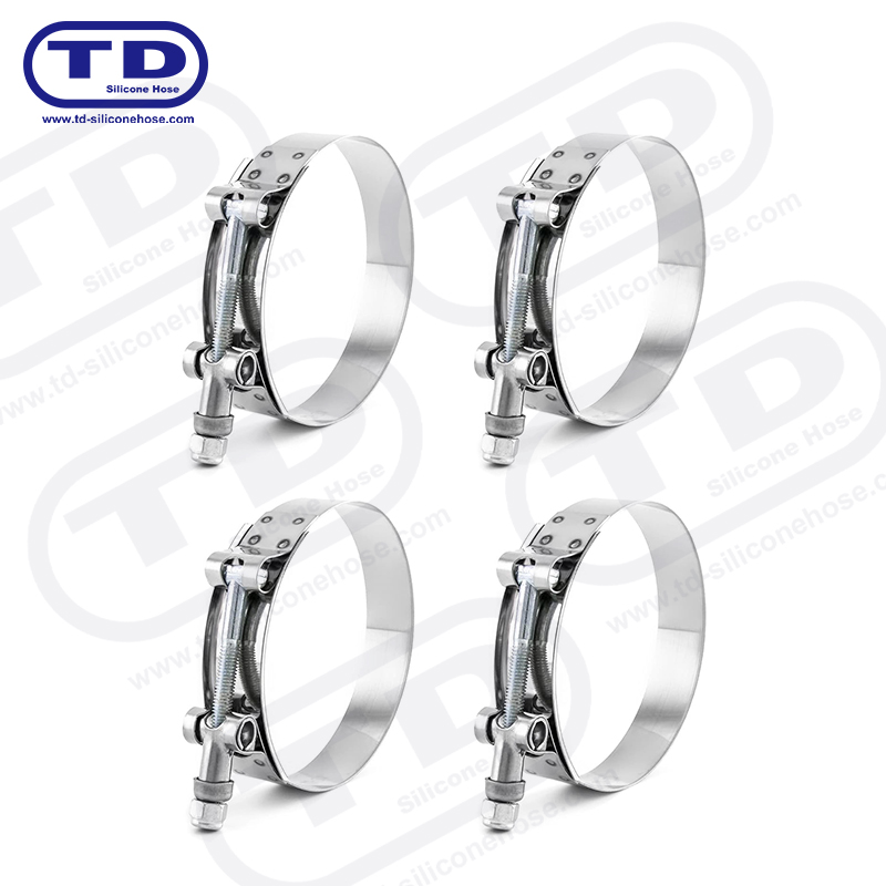 Pengapit hos silikon t-bolt tugas berat