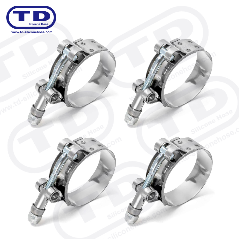 Pengapit hos silikon t-bolt tugas berat