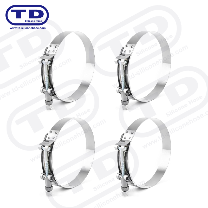 Pengapit hos silikon t-bolt tugas berat