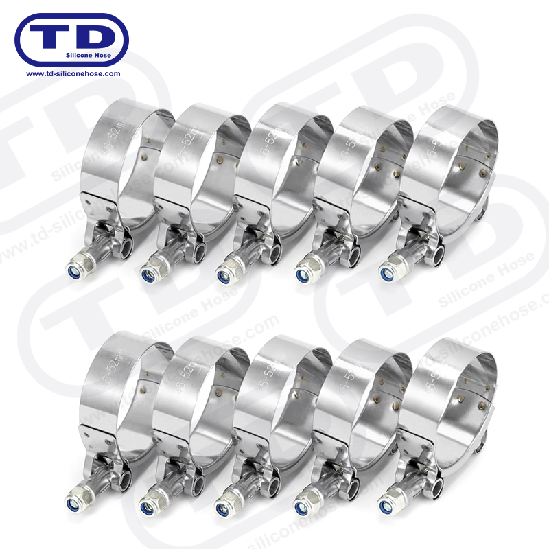 Pengapit hos silikon t-bolt tugas berat