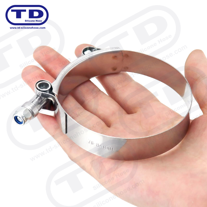 Pengapit hos silikon t-bolt tugas berat