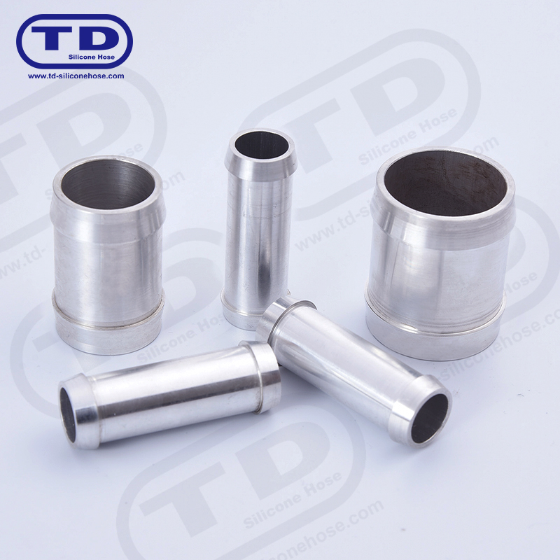Pemasangan aluminium untuk hos silikon