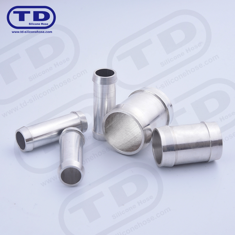 Pemasangan aluminium untuk hos silikon