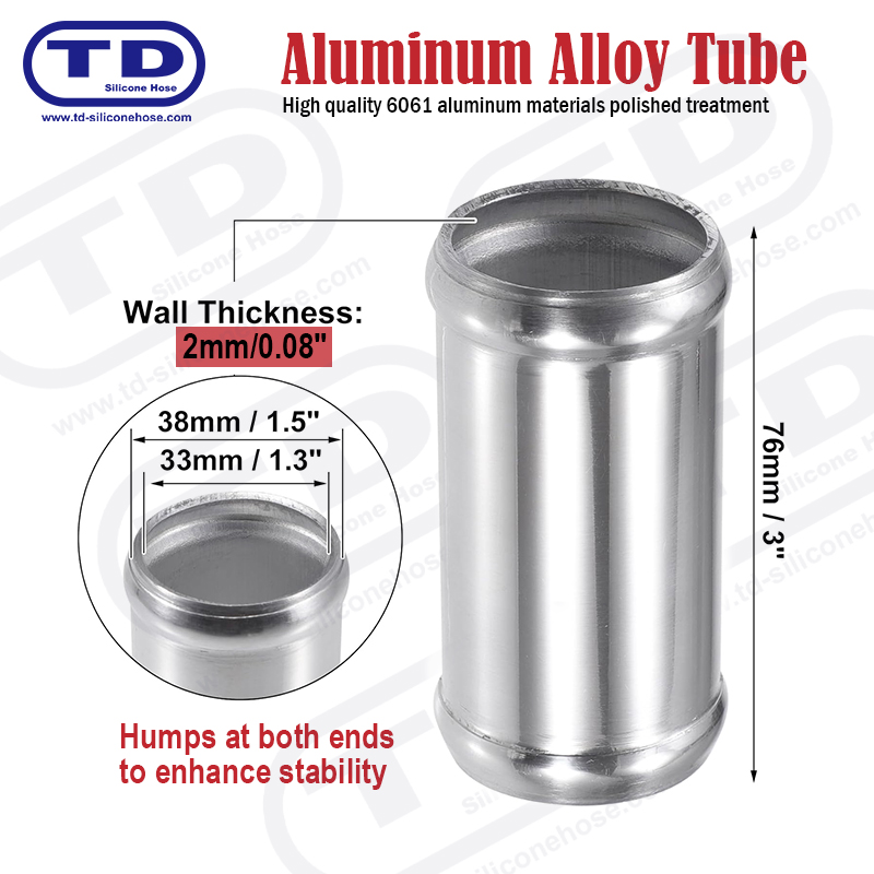 Aluminium Pipa OD: 1.5 
