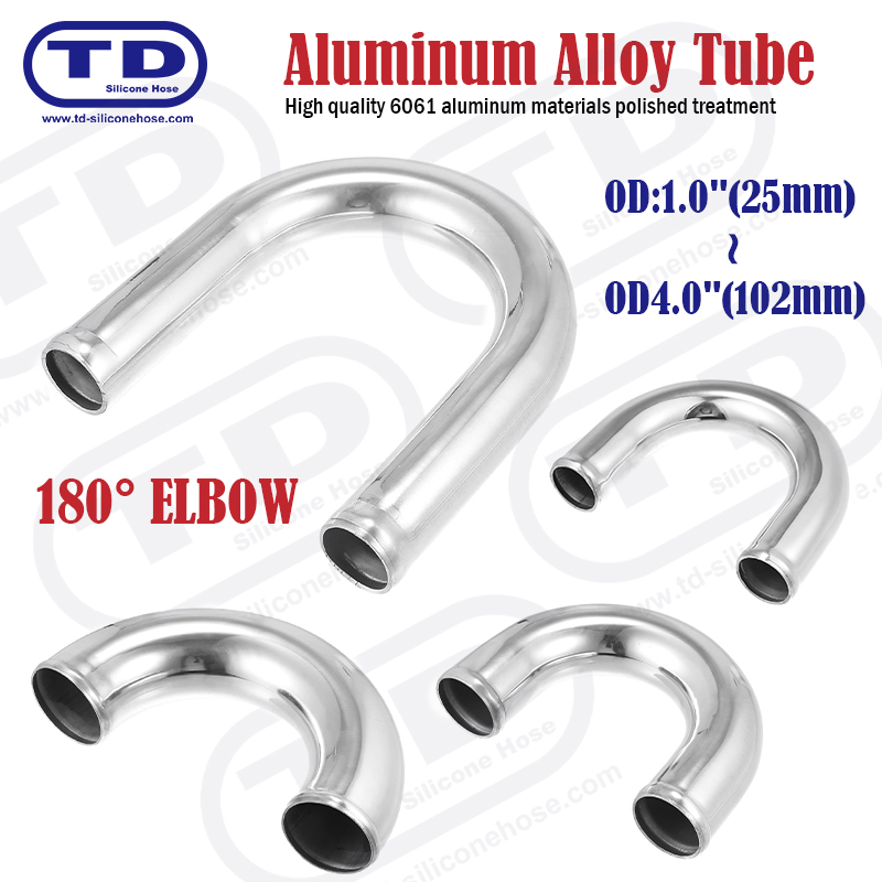 Paip aluminium 90 ° siku OD: 2.0 