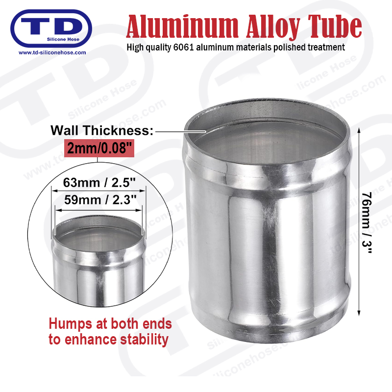 Aluminium Pipa OD: 2.5 